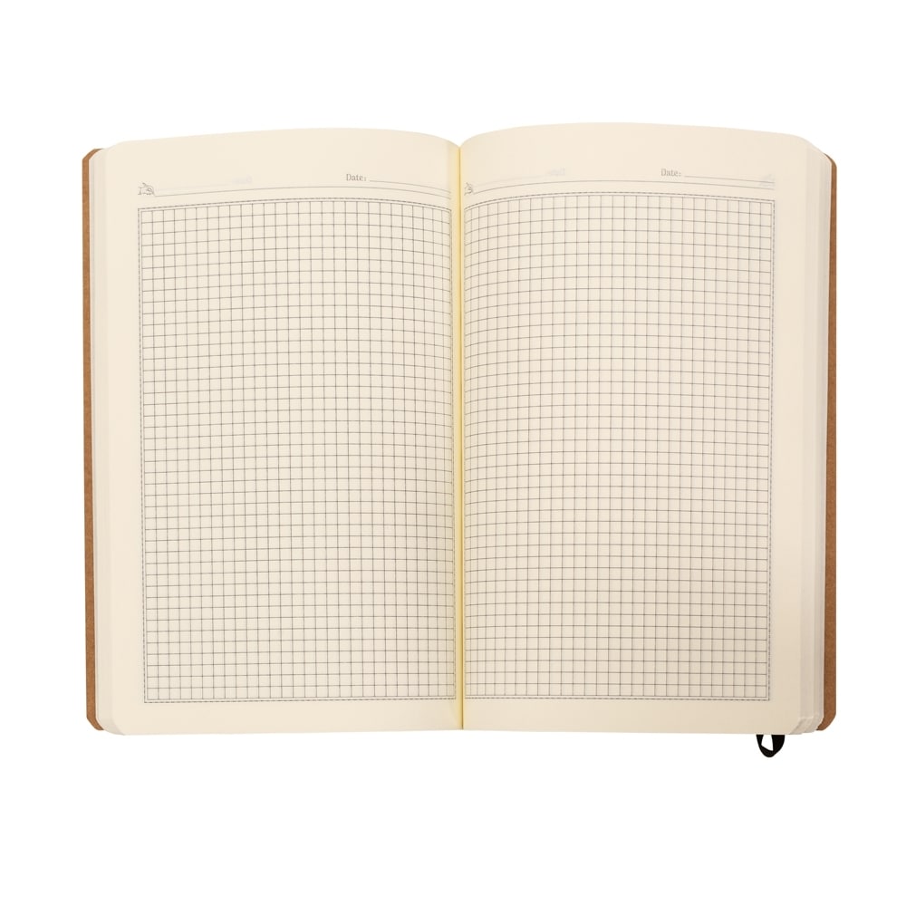 CADERNETA EM KRAFT QUADRICULADO SPX-03013Q-KRA NA COR KRAFT - Imagem 2