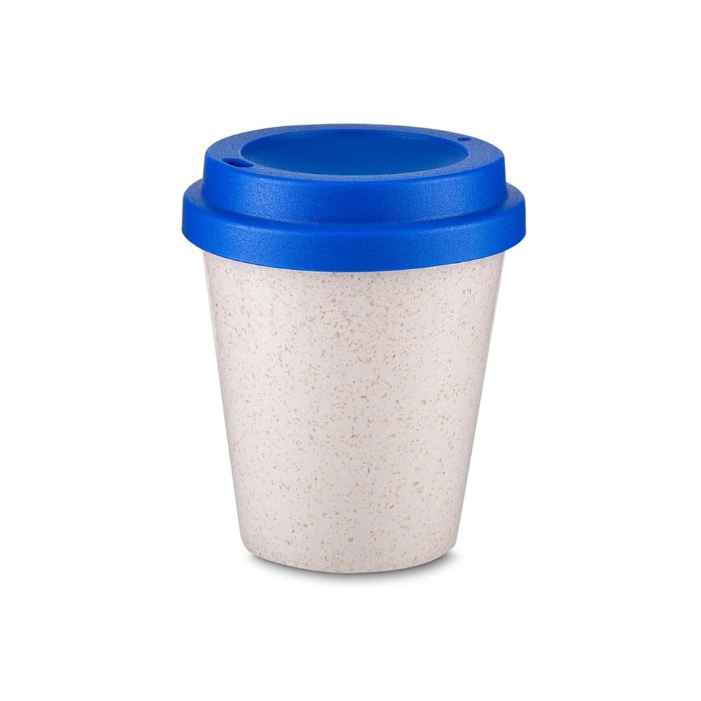 COPO FIBRA DE ARROZ 350ML SPX-14498-AZU NA COR BEGE - Imagem 2
