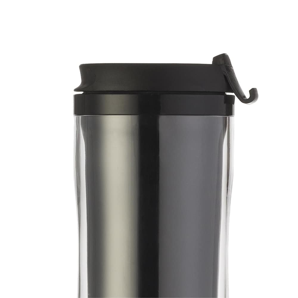 COPO PORTA FOTO C/ TAMPA 350ML SPX-12777-PRE NA COR BRANCO - Imagem 5