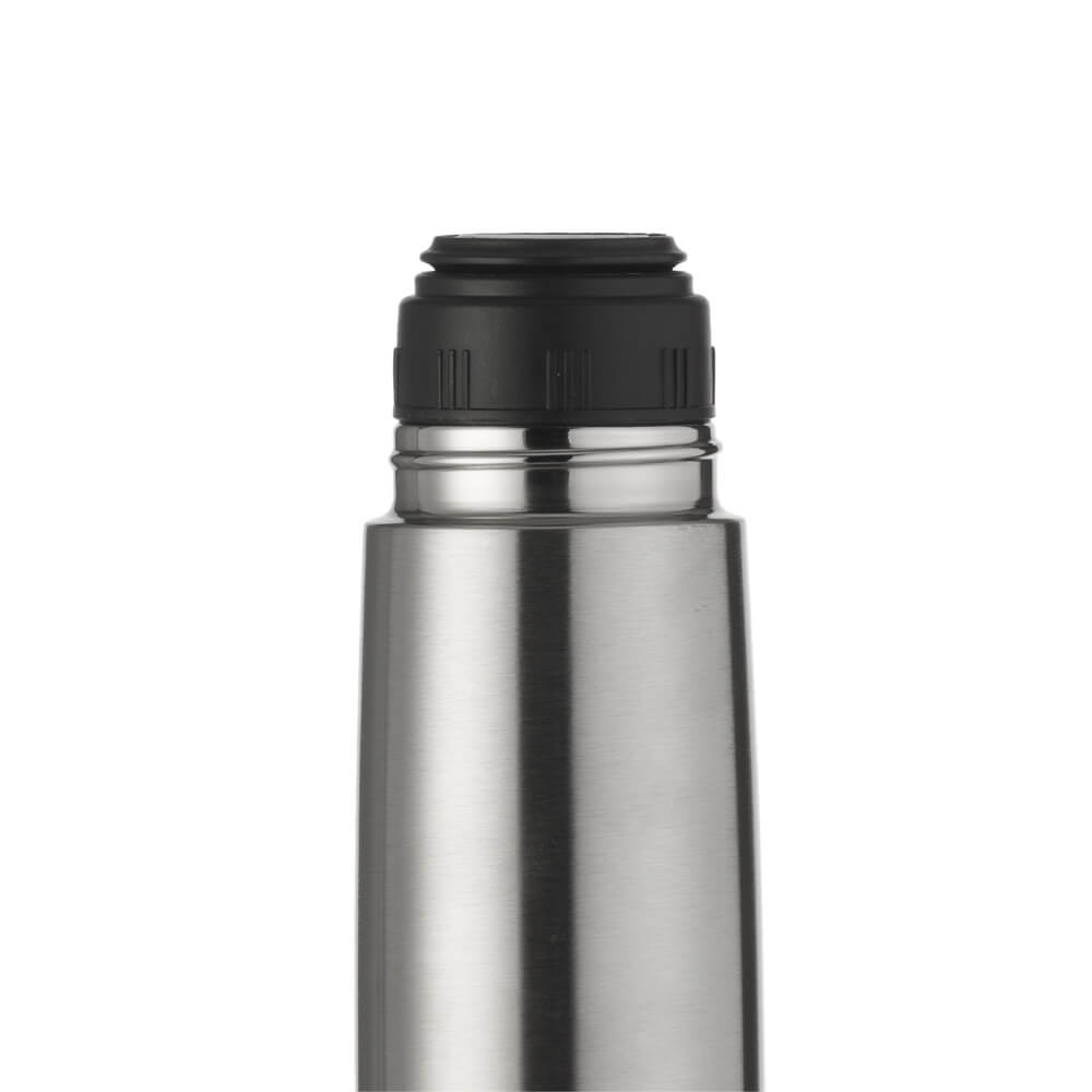 GARRAFA TÉRMICA INOX 350ML C/ CAPA SPX-01115-PRE NA COR PRATA - Imagem 4