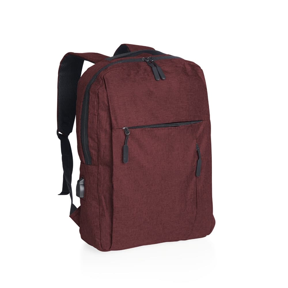 MOCHILA NYLON USB 20L SPX-P@01316-VM NA COR VERMELHO