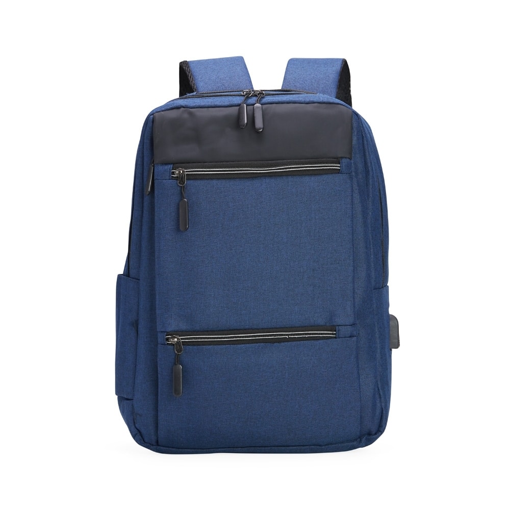 MOCHILA NYLON USB 20L SPX-01318B NA COR AZUL