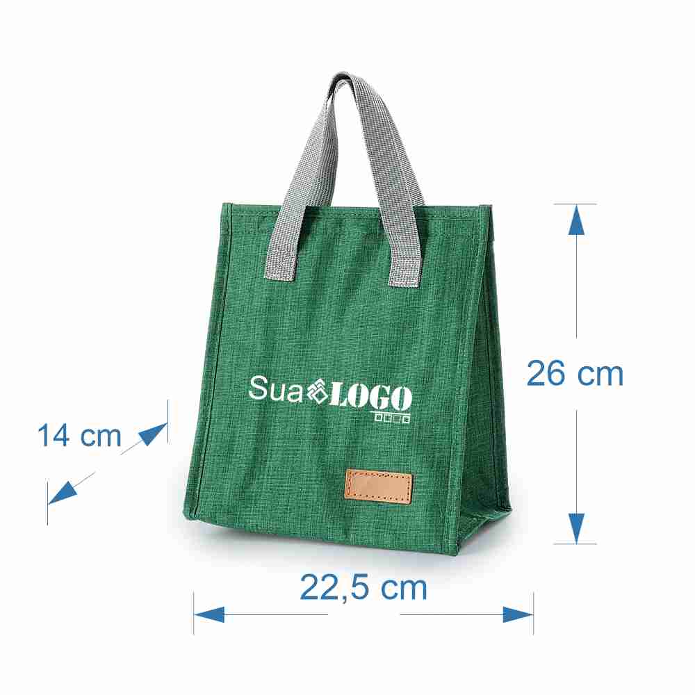 BOLSA TÉRMICA 8L SPX-06024-VD NA COR VERDE - Imagem 2