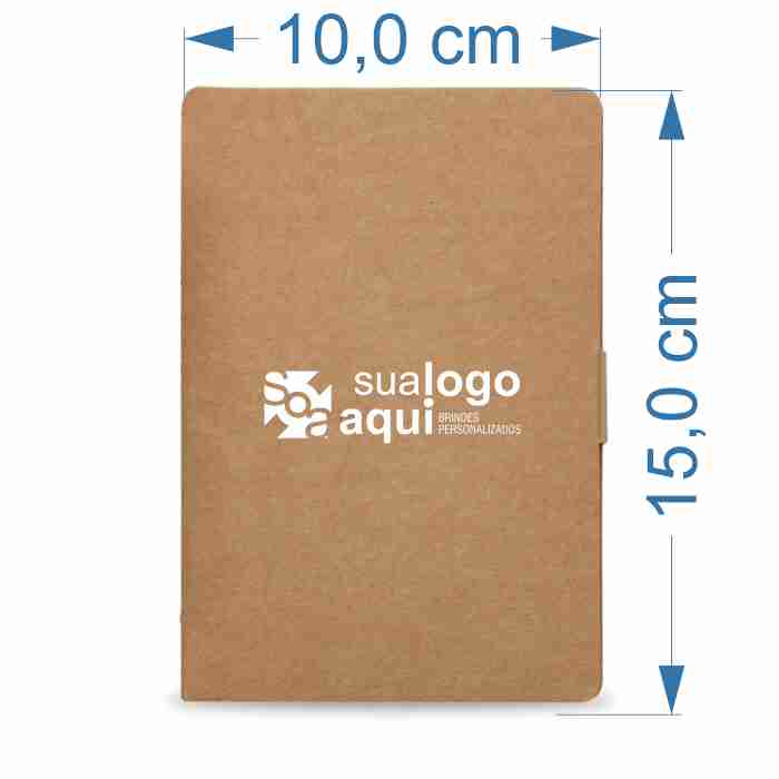 BLOCO DE ANOTAÇÕES C/ AUTO-ADESIVO SPX-11911S-KRA NA COR KRAFT - Imagem 3