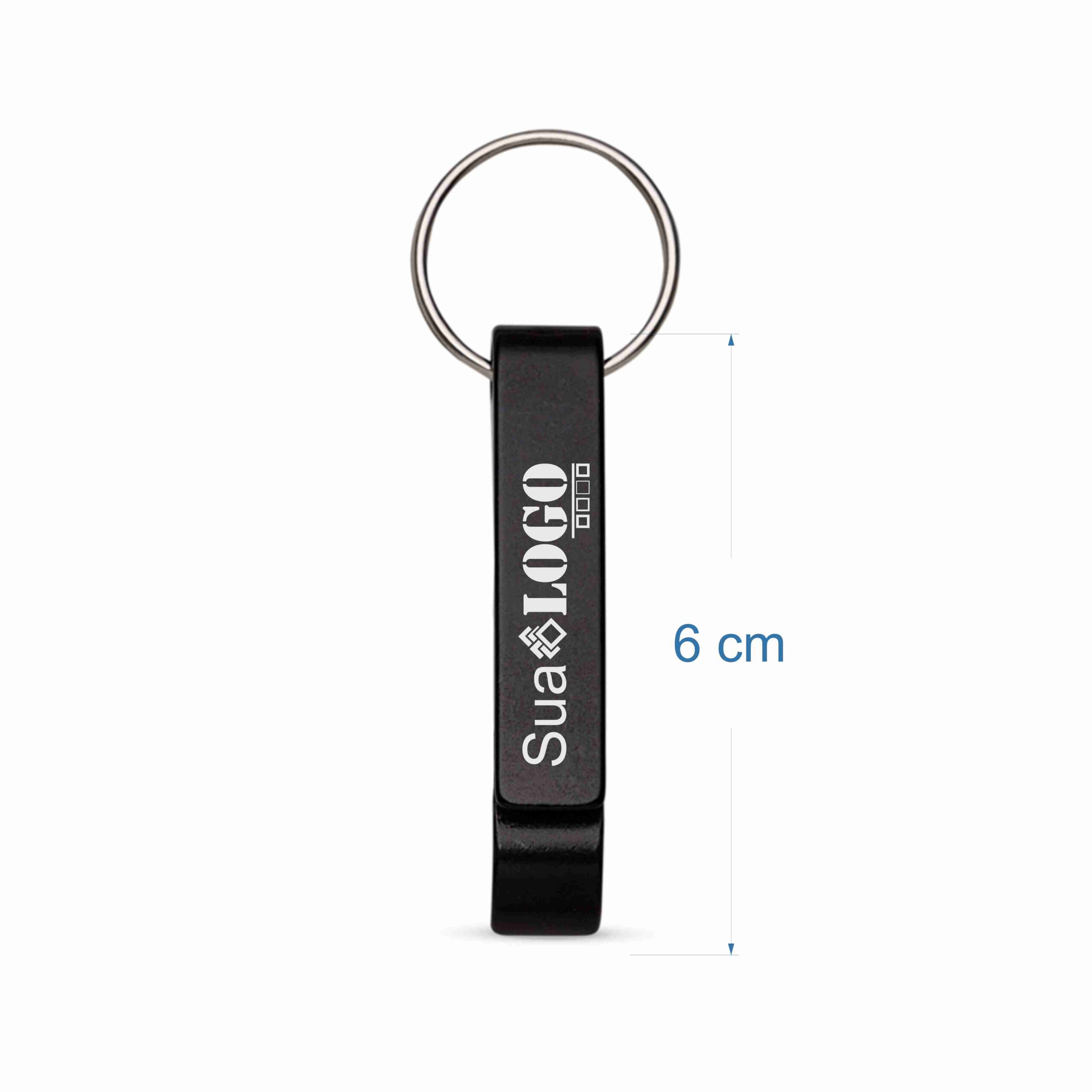 CHAVEIRO METAL ABRIDOR SPX-09824-PRE NA COR PRETO - Imagem 2