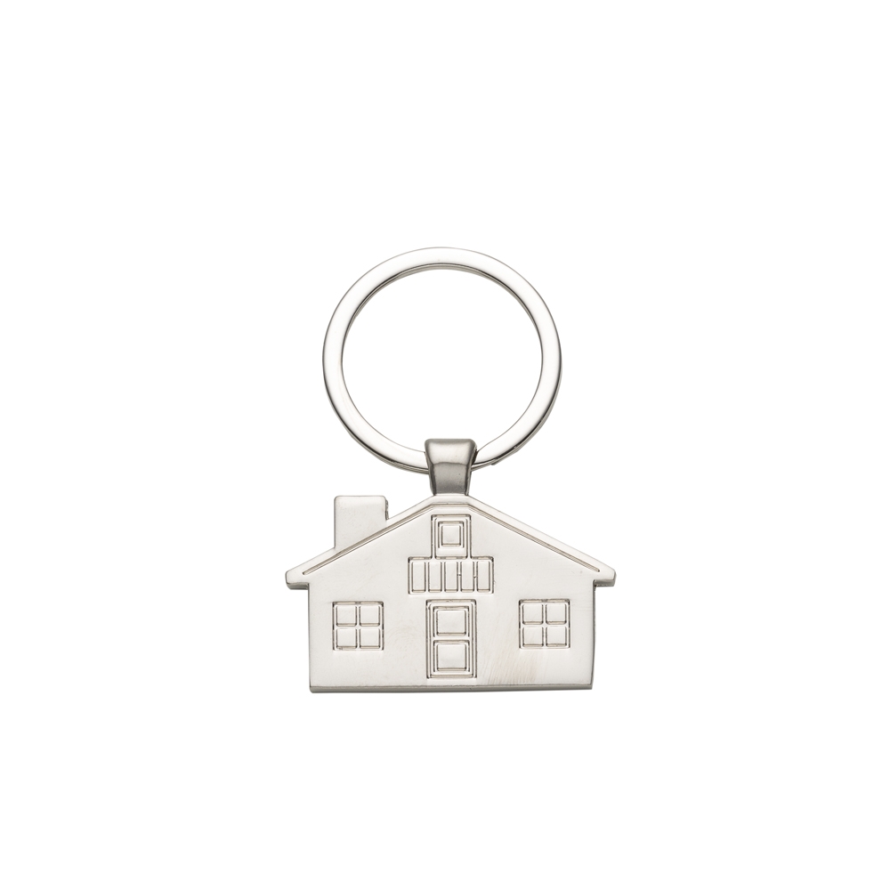 CHAVEIRO DE METAL CASA  SPX-12002-FOS NA COR PRATA