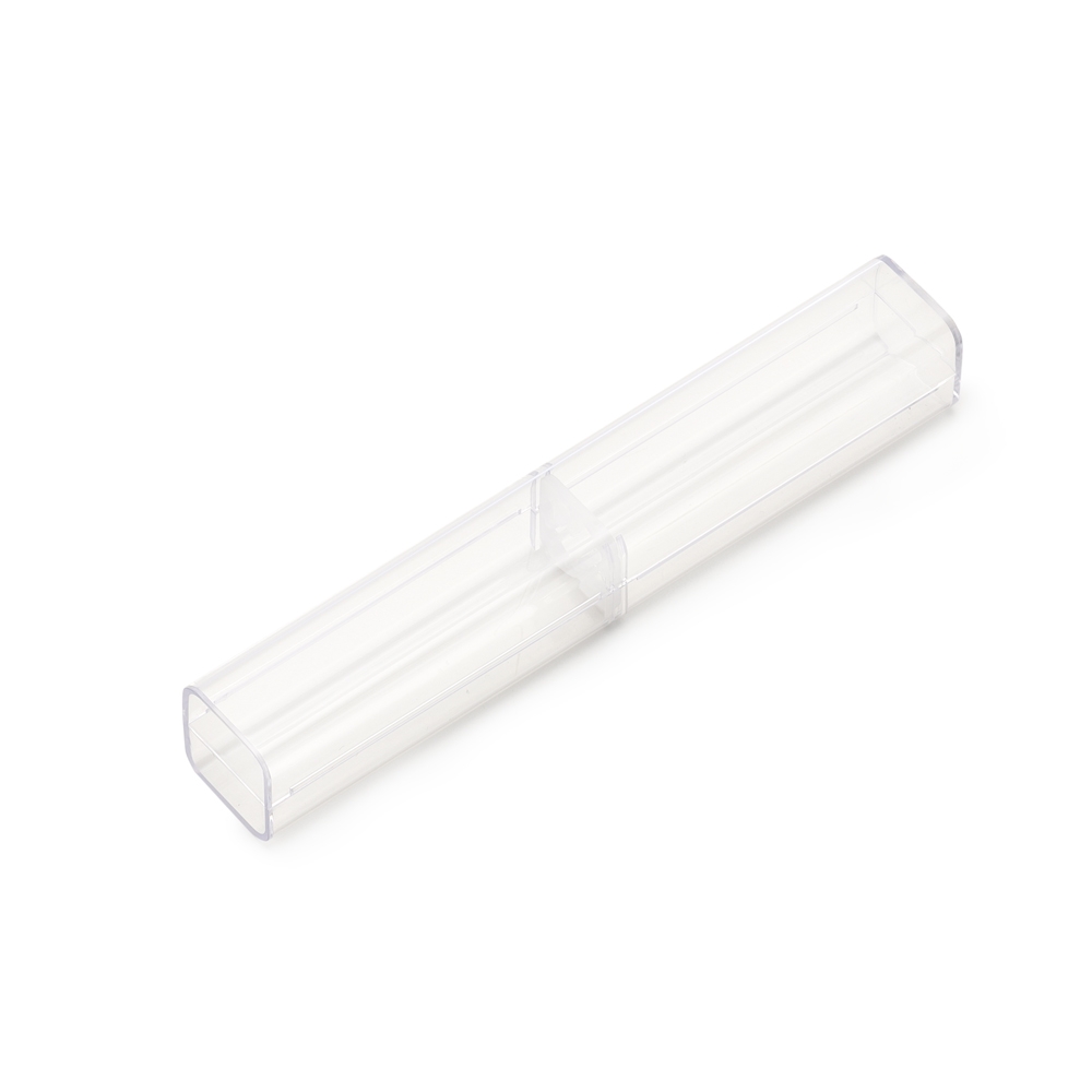 TUBO DE ACRÍLICO SPX-13041-TRA NA COR TRANSPARENTE