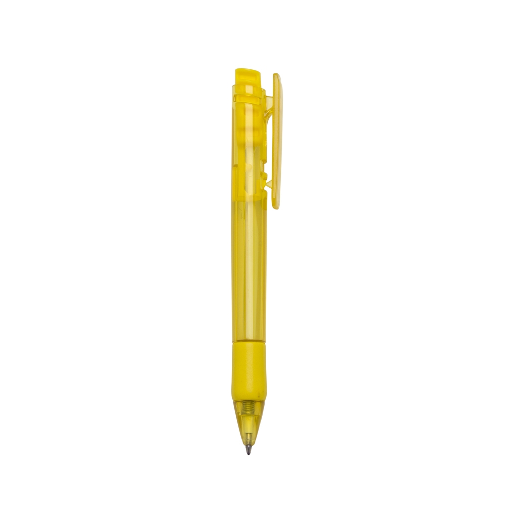 CANETA PLÁSTICA  SPX-13190B-AMA/AMA NA COR AMARELO