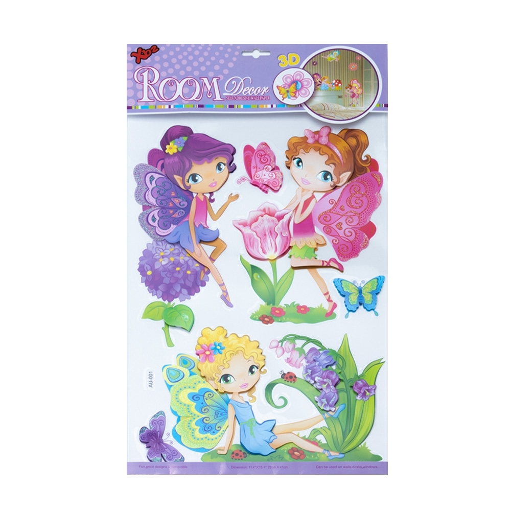 ADESIVO DECORATIVO DE FADA SPX-P$ADS17687-COL NA COR COLORIDO