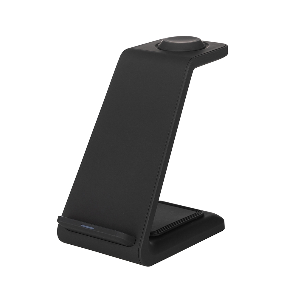 CARREGADOR INDUÇÃO 3 EM 1 SPX-P@04063-PRE NA COR PRETO