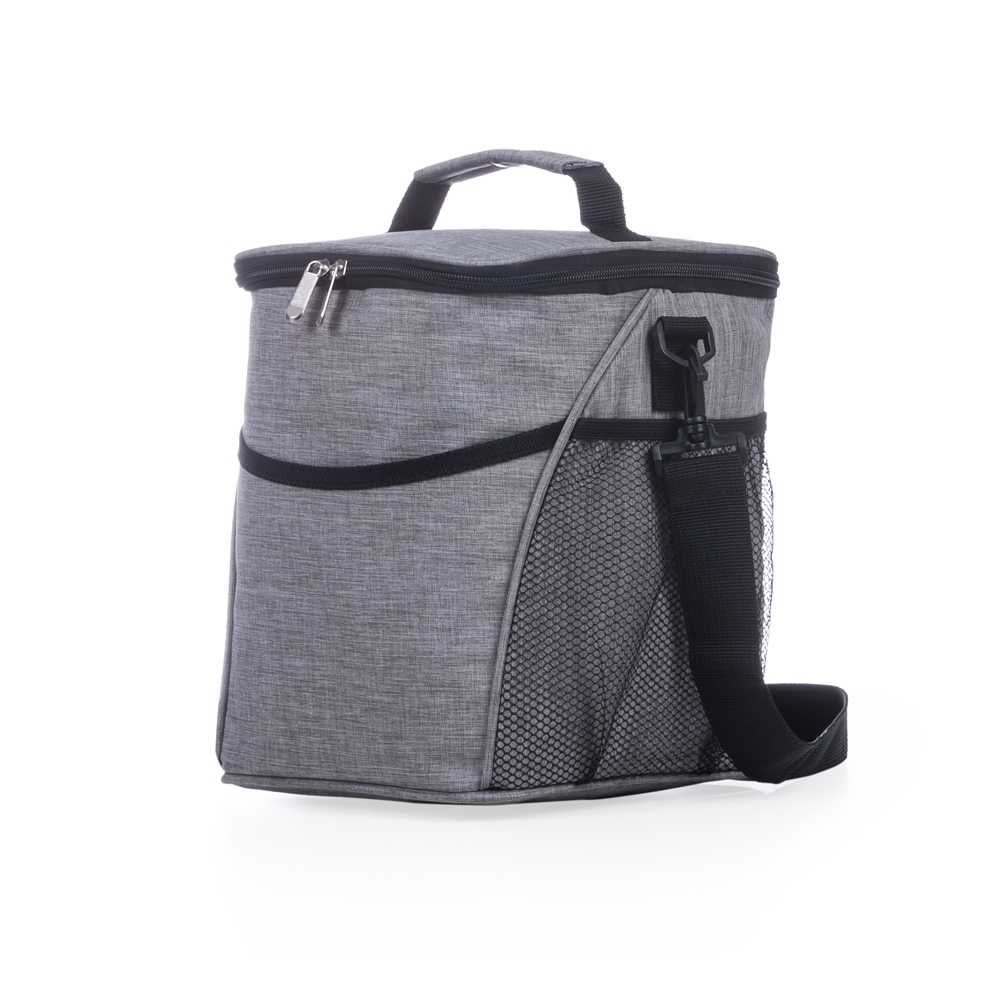 BOLSA TERMICA NYLON / POLIESTER  SPX-13713-CIN NA COR PRATA