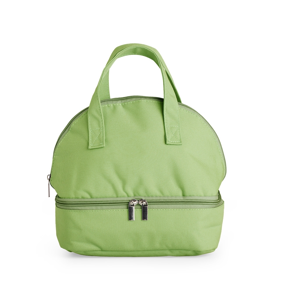 BOLSA TÉRMICA DUPLA 9L SPX-06022-VD NA COR VERDE