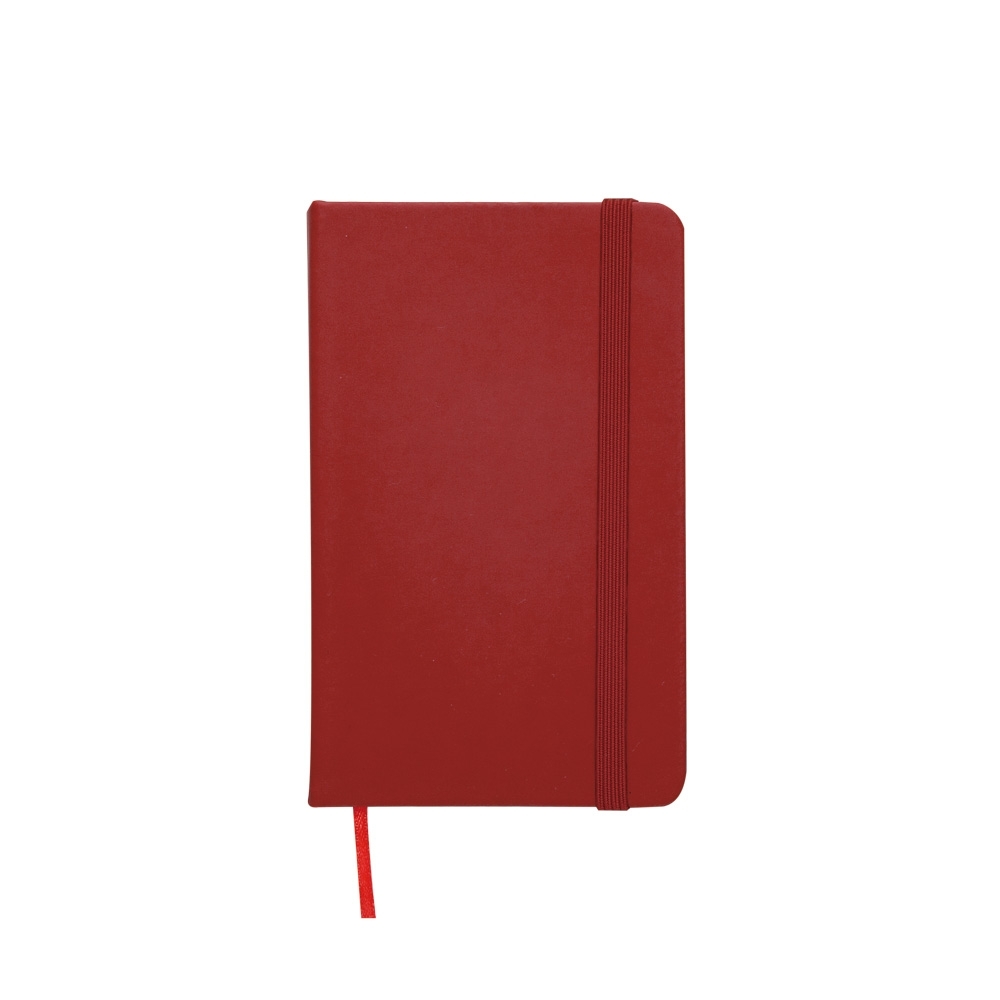 CADERNETA EMBORRACHADA SPX-12513SN-VM NA COR VERMELHO