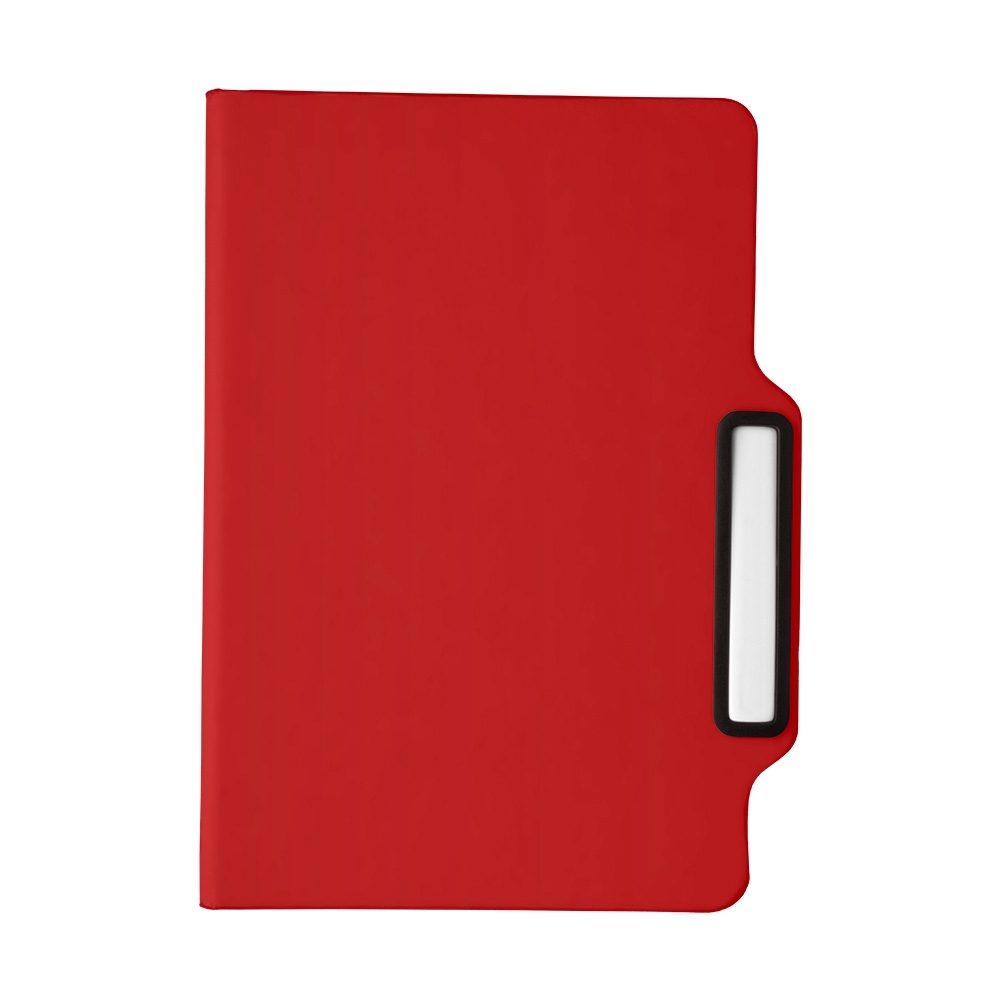 CADERNETA PU A5 SPX-15221-VM NA COR VERMELHO