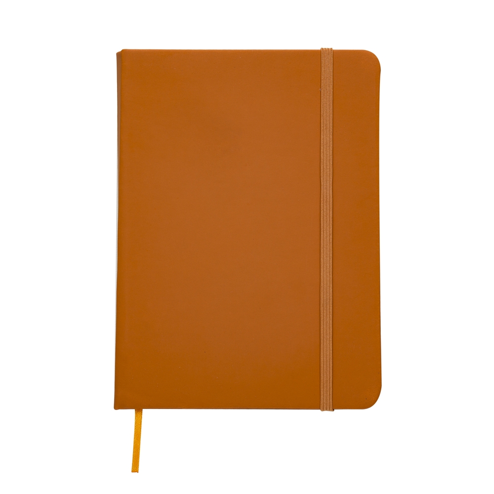 CADERNETA EMBORRACHADA SPX-12514-LAR NA COR LARANJA