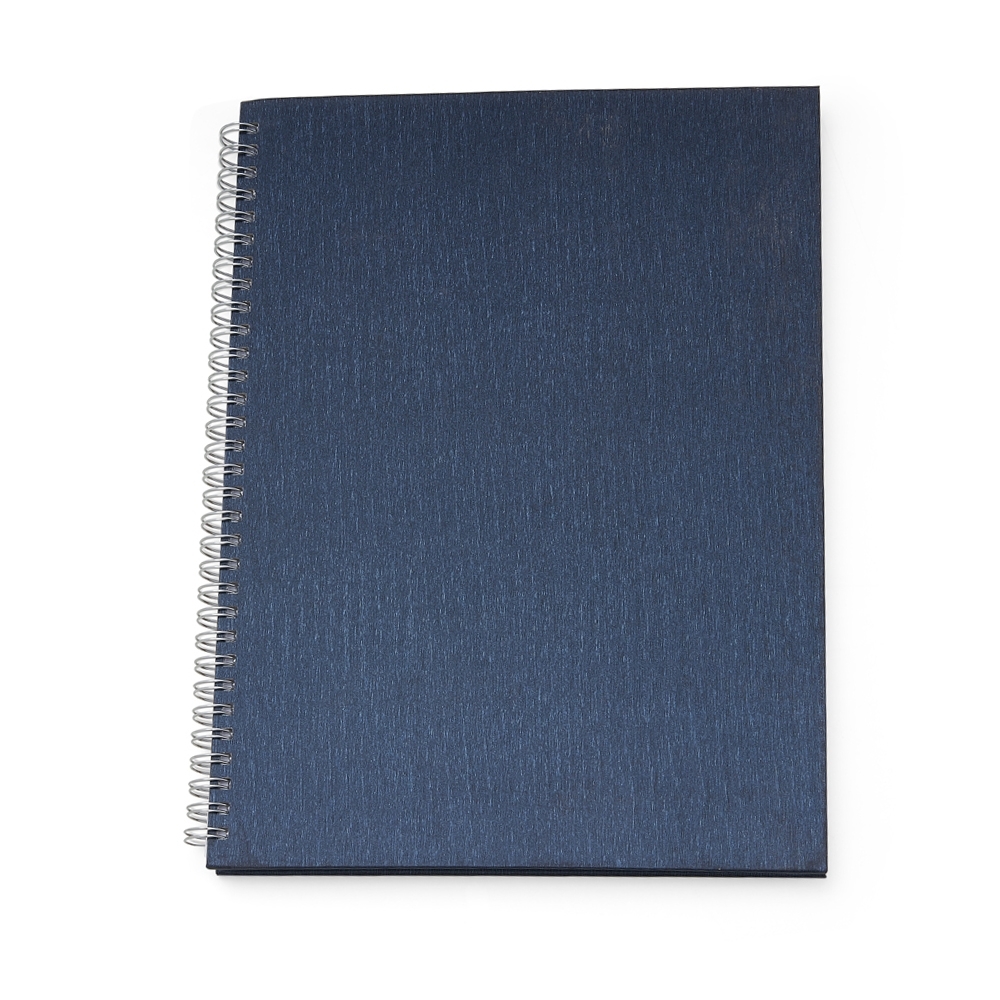 CADERNO DE NEGÓCIOS GRANDE  SPX-13925-AZU NA COR AZUL