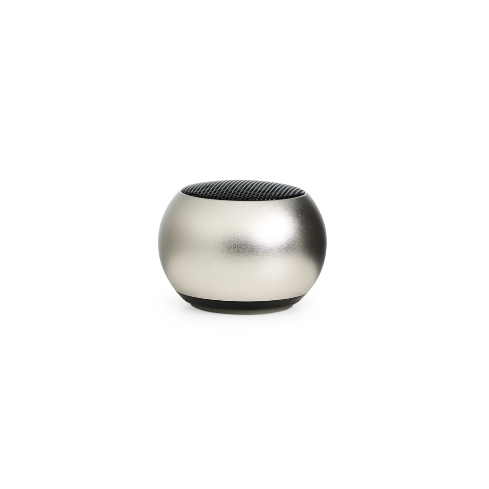 CAIXA DE SOM BLUETOOTH TWS SPX-08002-PRA NA COR PRATA