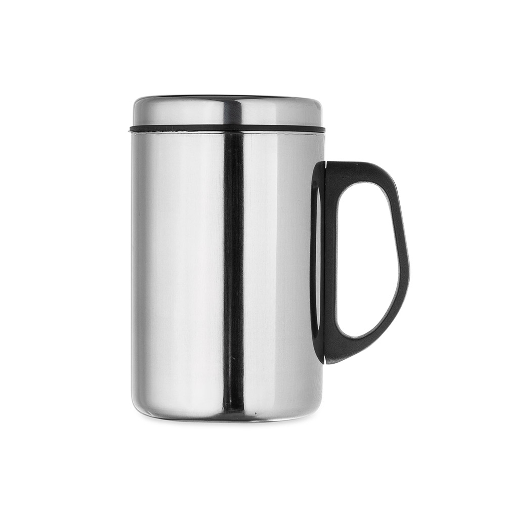 CANECA PAREDE DUPLA 350ML SPX-14421-INO NA COR PRATA