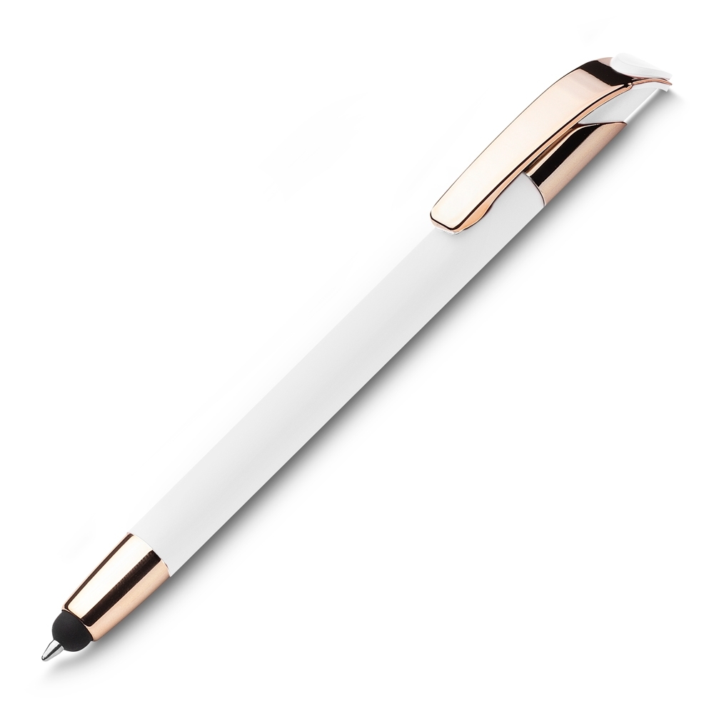CANETA ALUMÍNIO TOUCH SCREEN SPX-15008-BCO NA COR BRANCO