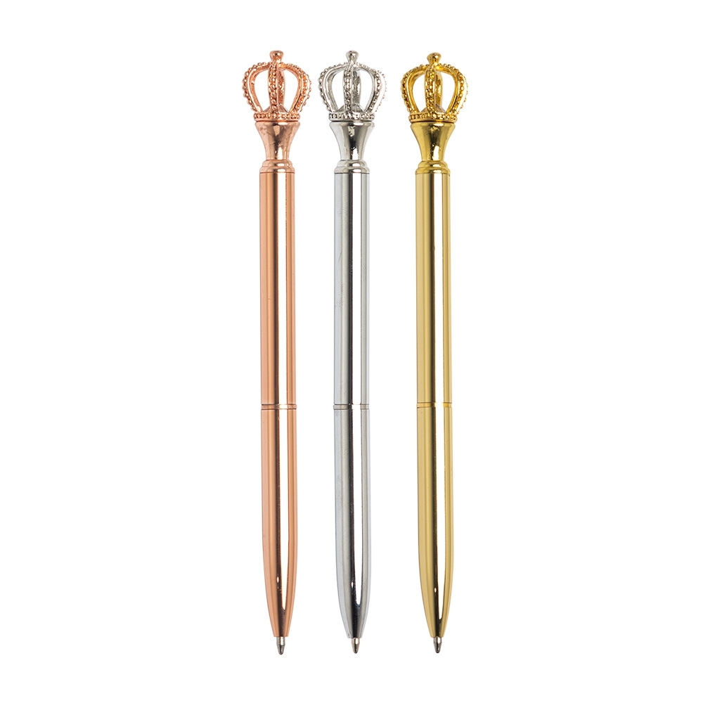 CANETA METAL COROA SPX-P@15185-MIS NA COR COLORIDO