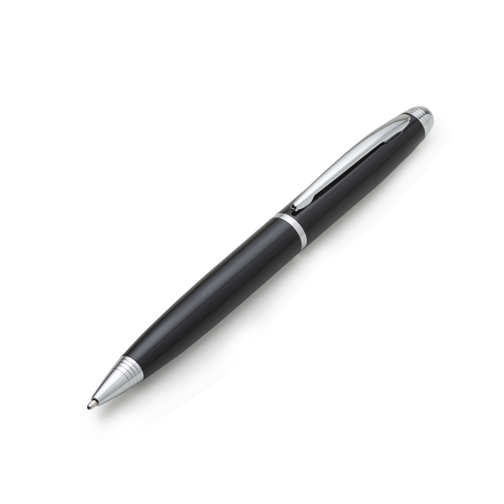 CANETA METAL  SPX-12622-PRE/PRE NA COR PRETO