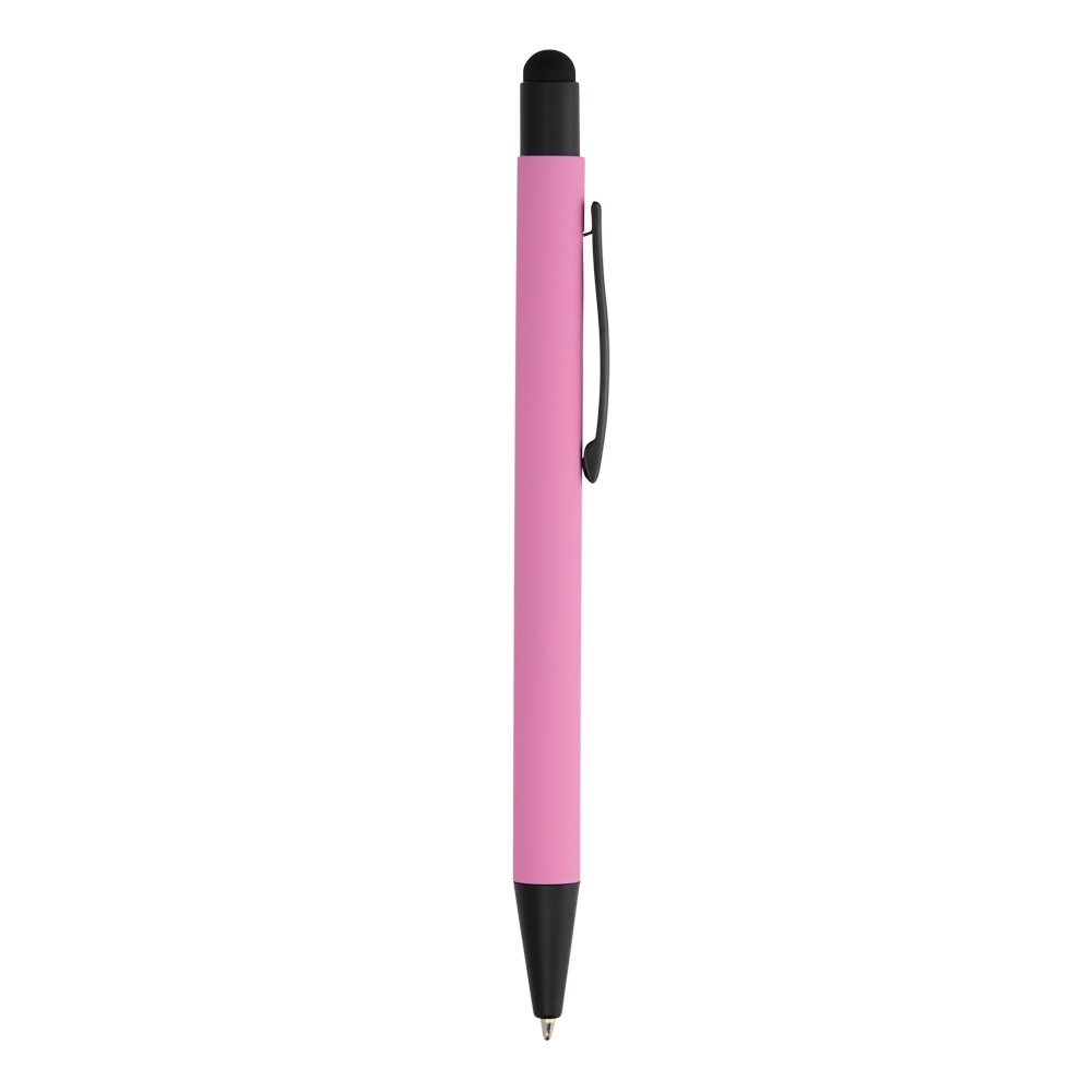 CANETA METAL TOUCH SPX-14949B-ROS NA COR ROSA