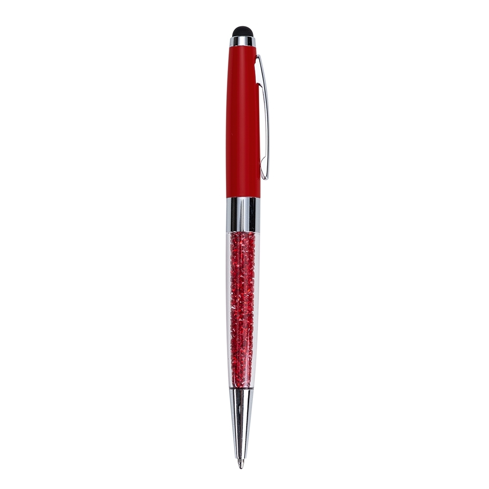 CANETA METAL TOUCH SPX-13991B-VM NA COR VERMELHO