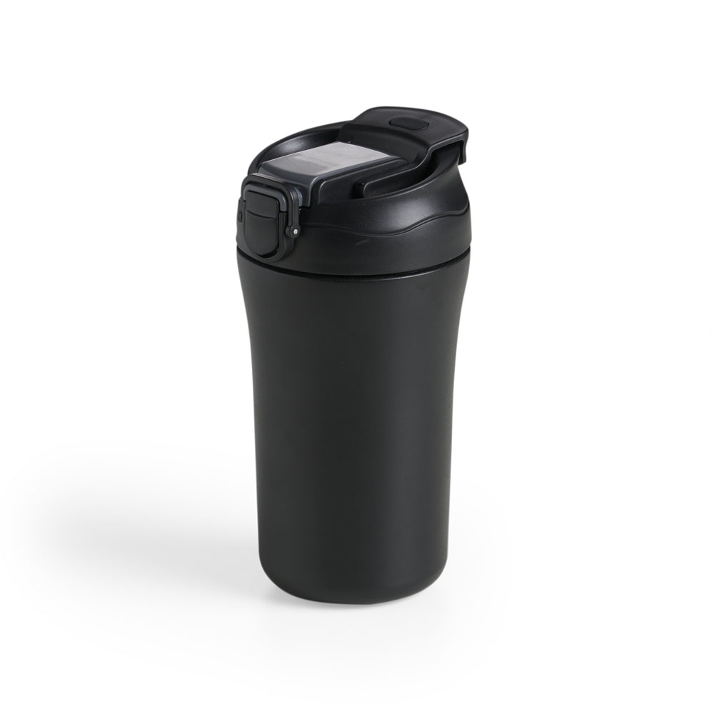 COPO INOX PAREDE DUPLA 450ML SPX-14725-PRE NA COR PRETO