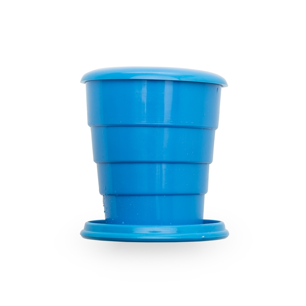 COPO RETRÁTIL 130 ML SPX-13656-AZU NA COR AZUL