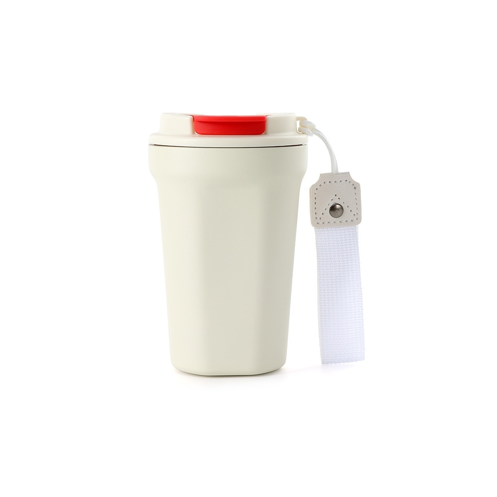 COPO TÉRMICO INOX 350ML SPX-E@03096-BEG NA COR BEGE