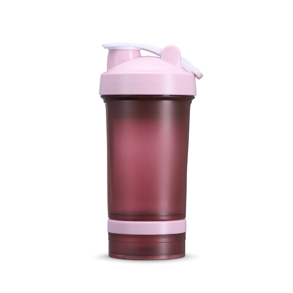 COQUETELEIRA PLÁSTICA 500ML SPX-18786-ROS NA COR ROSA