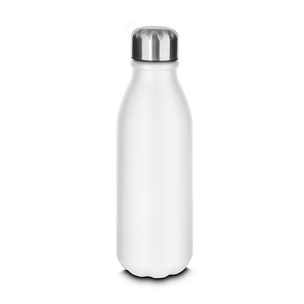 GARRAFA ALUMÍNIO 600ML SPX-14854-BCO NA COR BRANCO