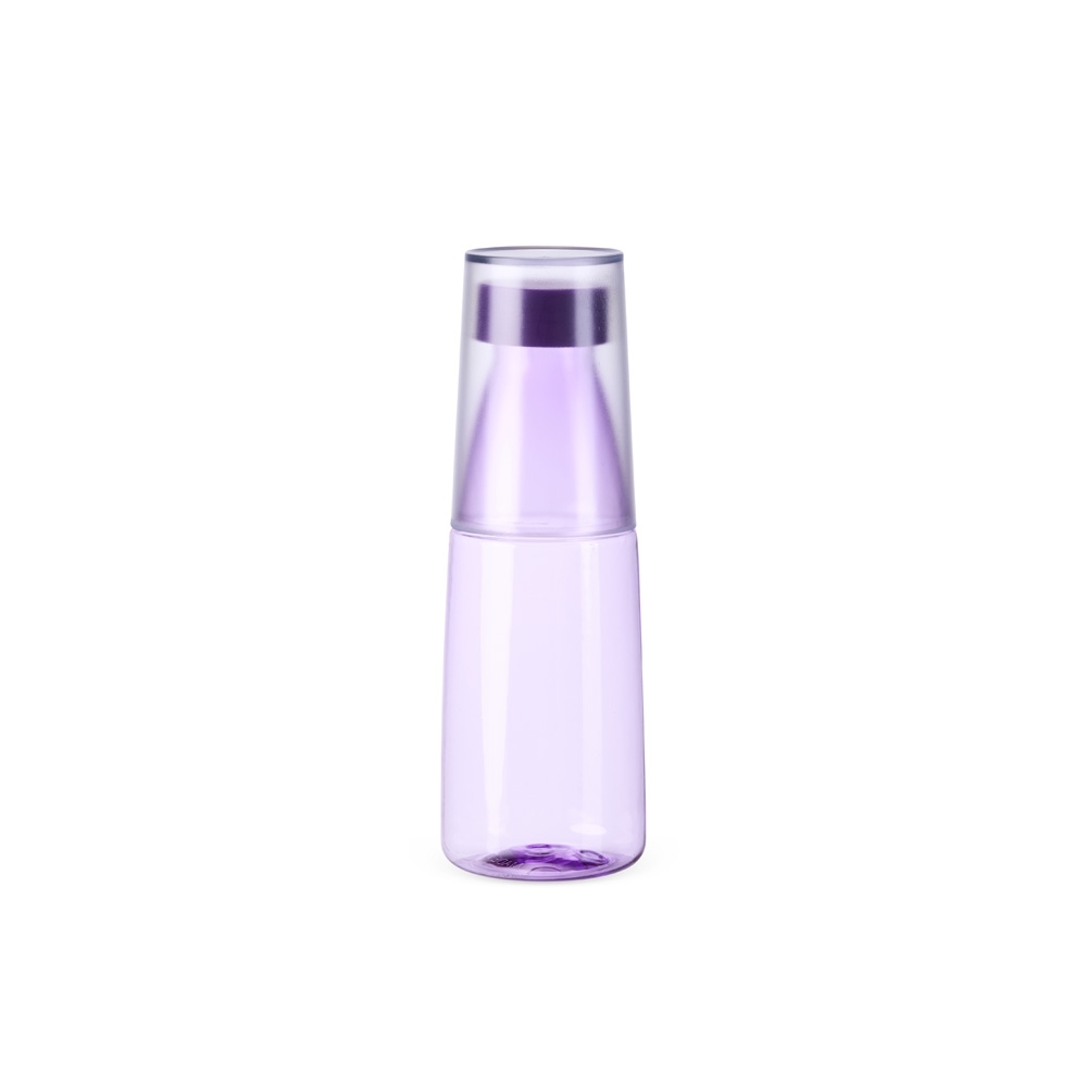 GARRAFA PLÁSTICA 2 EM 1 550ML SPX-P@08233-ROX NA COR ROXO