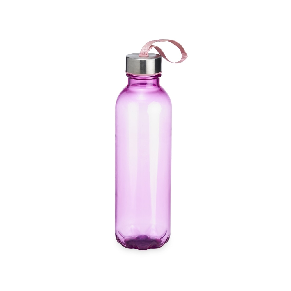 GARRAFA PLÁSTICA 650ML SPX-14816-ROS NA COR ROSA