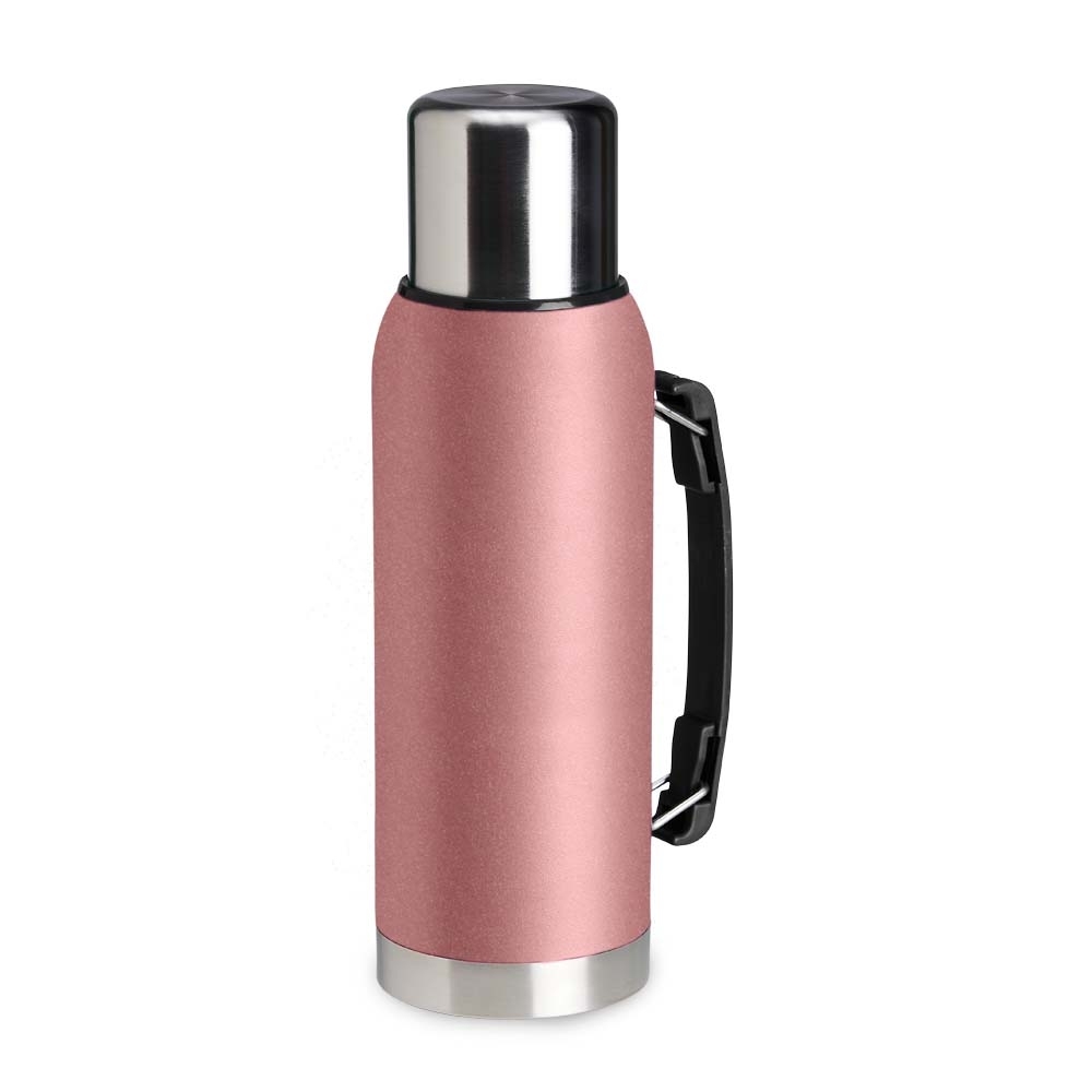 GARRAFA TÉRMICA 1 LITRO *LISO SPX-18678L-BZE NA COR ROSA