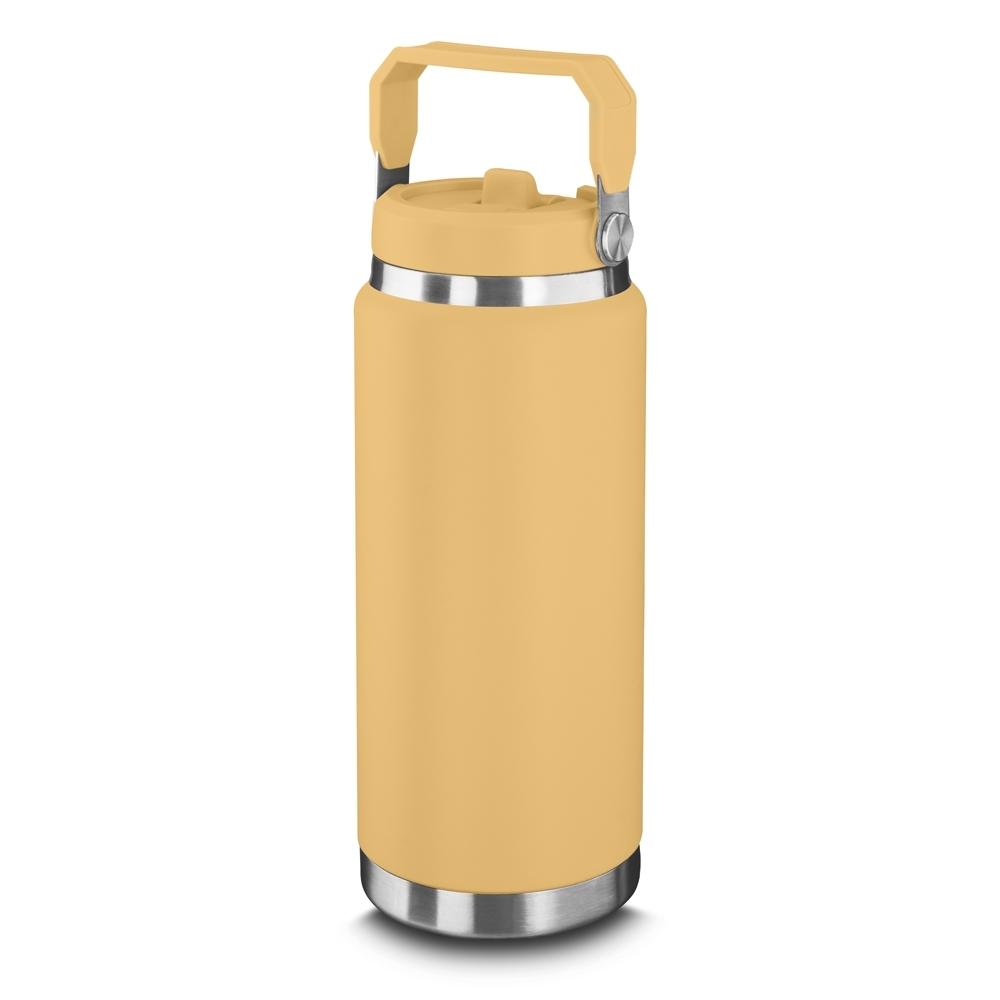 GARRAFA TÉRMICA 850ML SPX-15165-AMA NA COR AMARELO