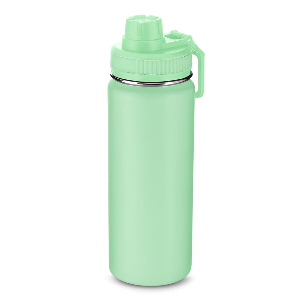 GARRAFA TÉRMICA AÇO INOX 570ML SPX-14976B-VD NA COR VERDE