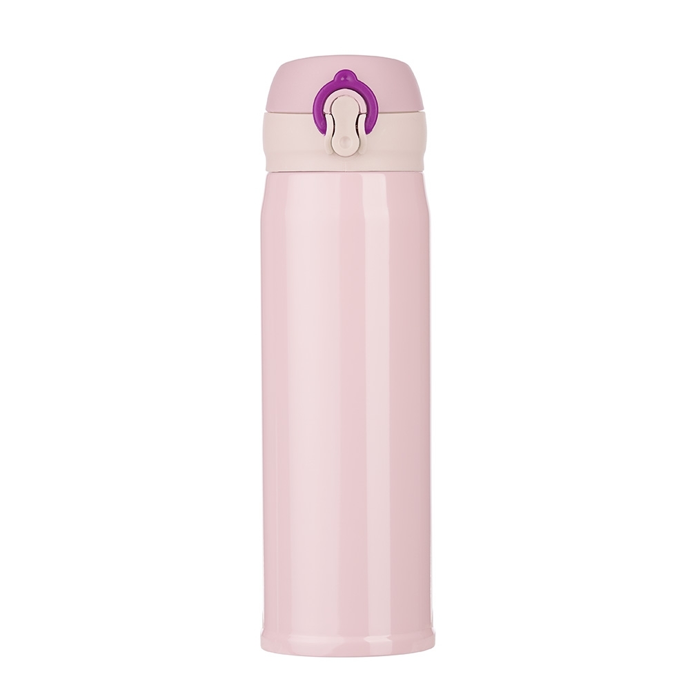 GARRAFA TÉRMICA 400ML SPX-02112-RSC NA COR ROSA