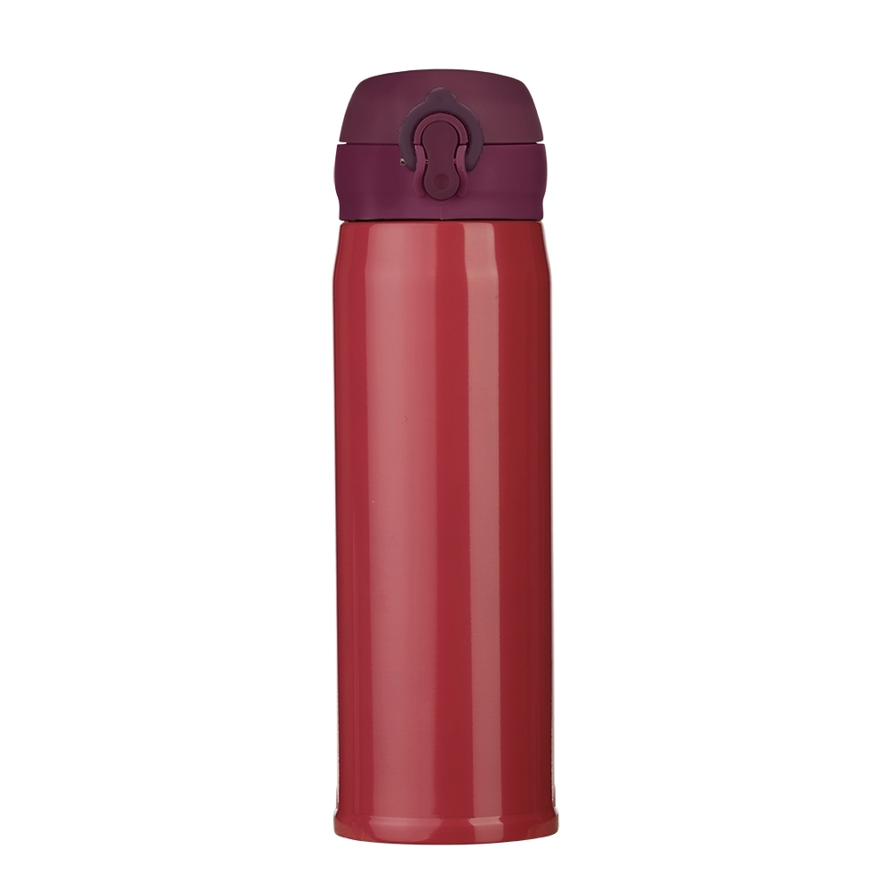 GARRAFA TÉRMICA INOX 400ML SPX-02111C-VM NA COR VERMELHO