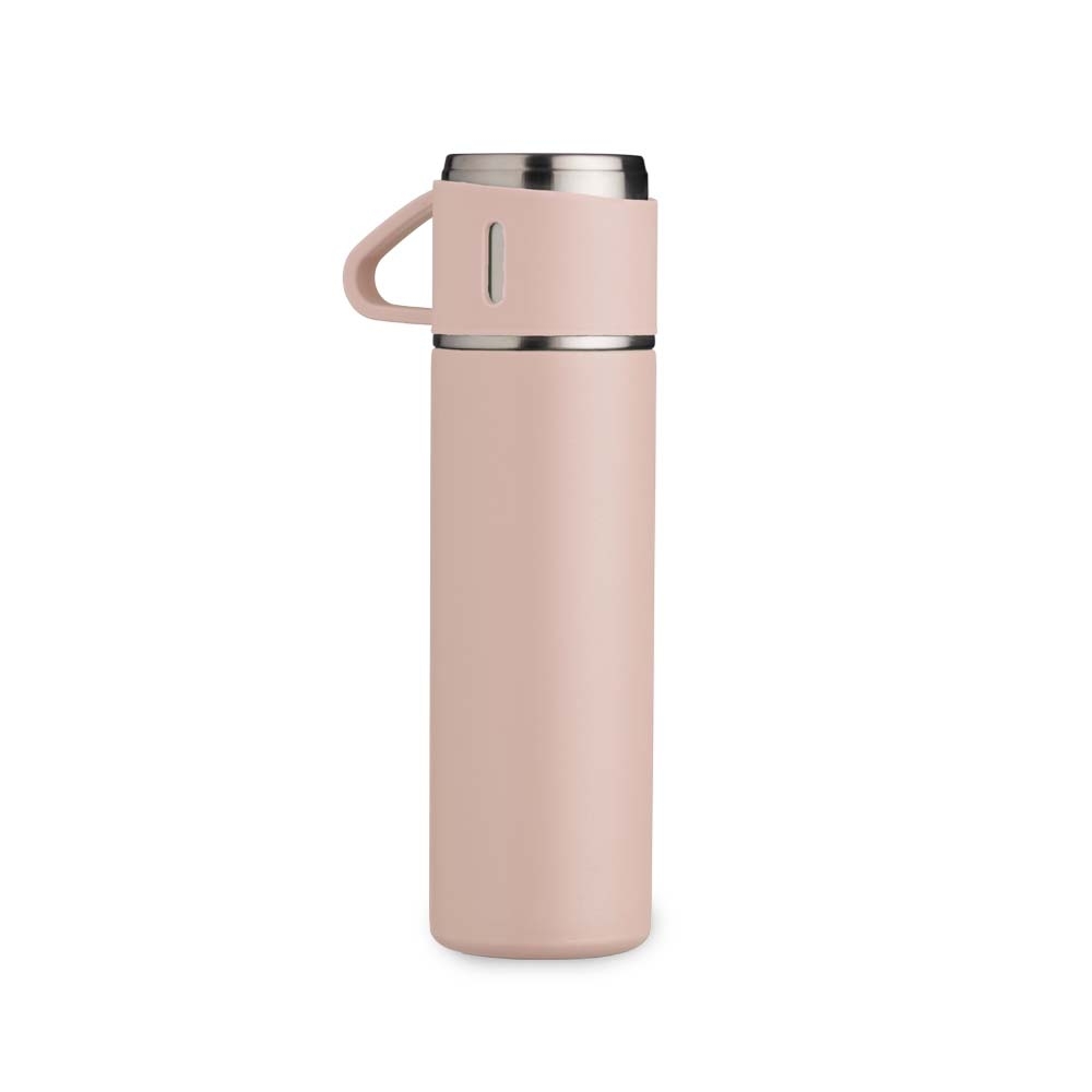 GARRAFA TÉRMICA 450 ML  SPX-18639-ROS NA COR ROSA