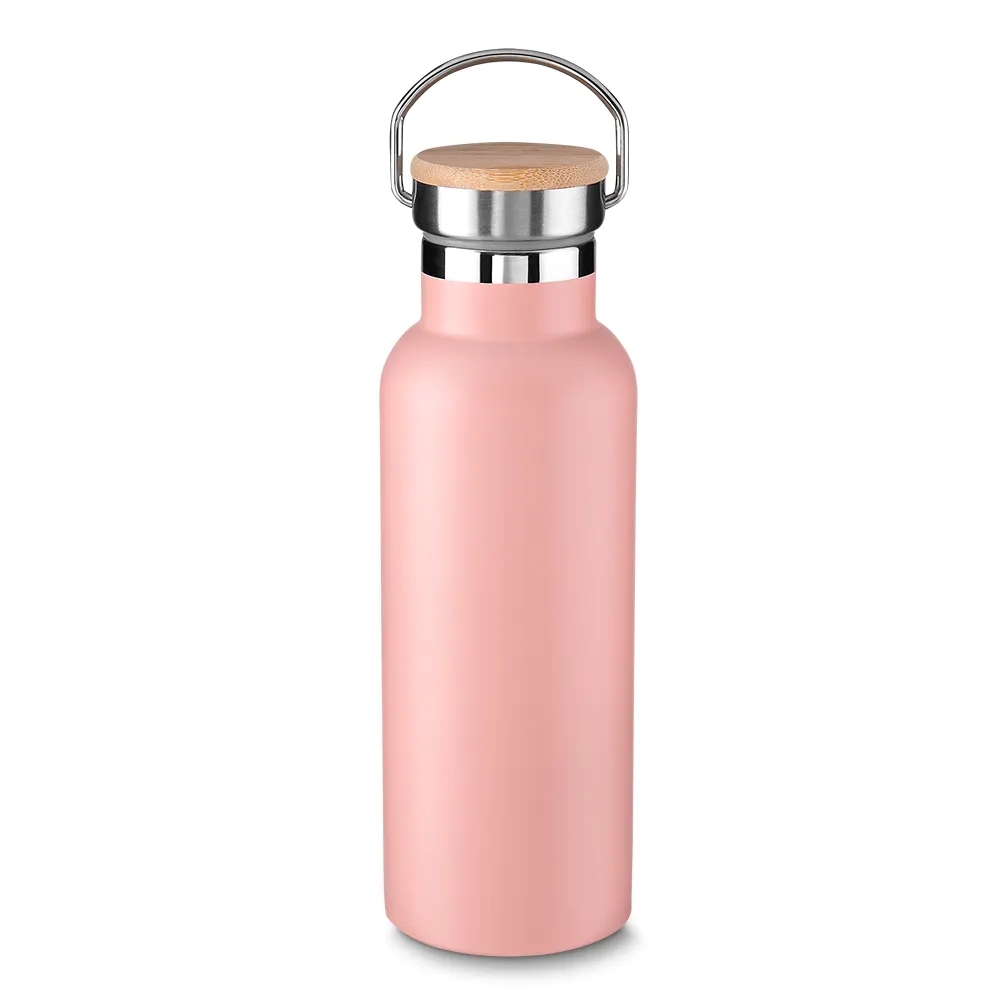 GARRAFA TÉRMICA INOX 500 ML SPX-14784-ROS NA COR ROSA