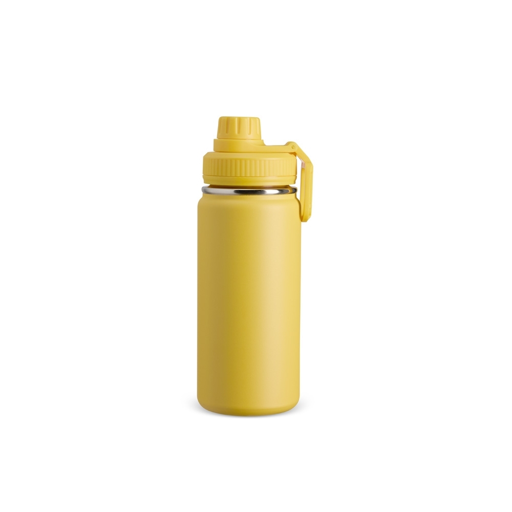 GARRAFA TÉRMICA INOX 550ML SPX-08195-AMA NA COR AMARELO