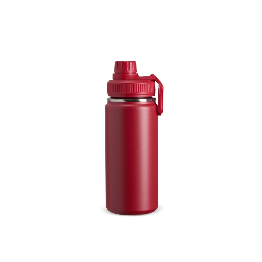 GARRAFA TÉRMICA INOX 550ML SPX-08195-VM NA COR VERMELHO