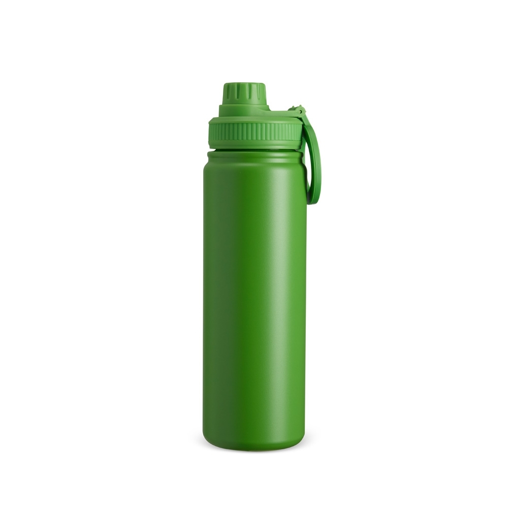 GARRAFA TÉRMICA INOX 750ML SPX-08197-VD NA COR VERDE
