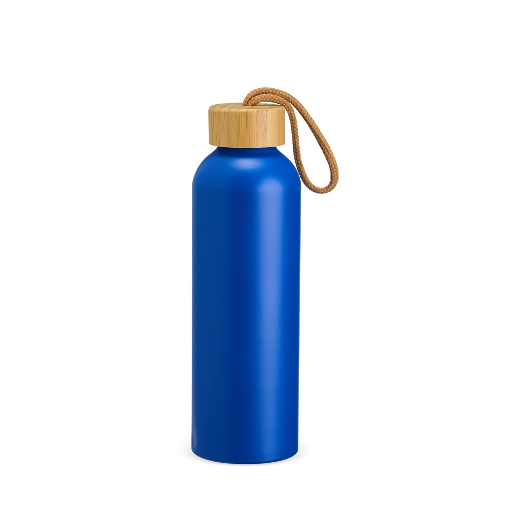 GARRAFA DE ALUMÍNIO 800ML SPX-18940-AZU NA COR AZUL