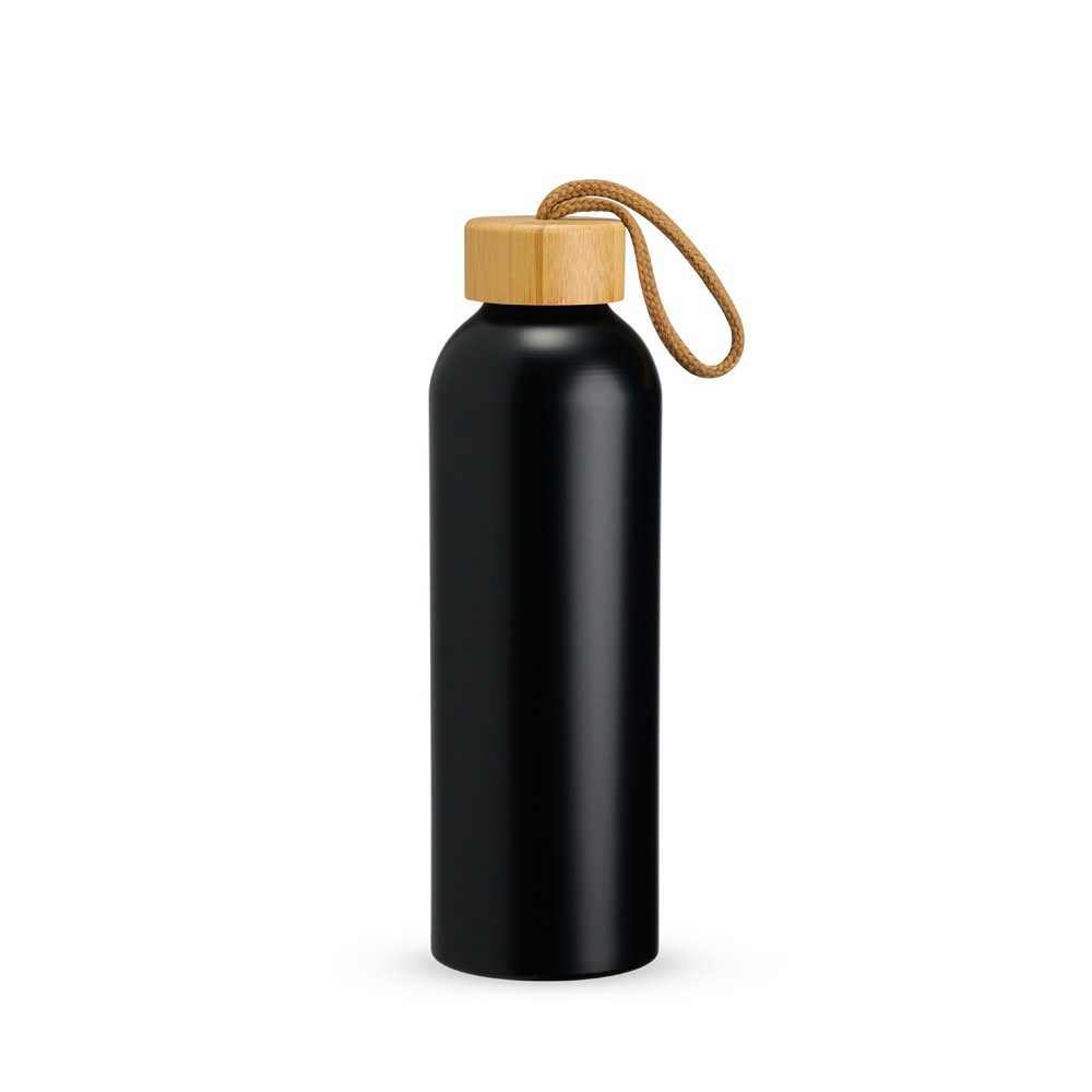 GARRAFA DE ALUMÍNIO 800ML SPX-18940-PRE NA COR PRETO