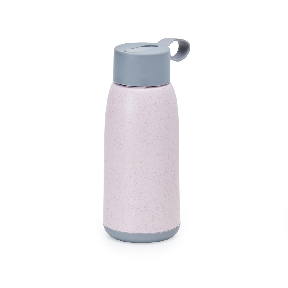 GARRAFA DE VIDRO 350ML SPX-P@05057-ROS/CIN NA COR ROSA