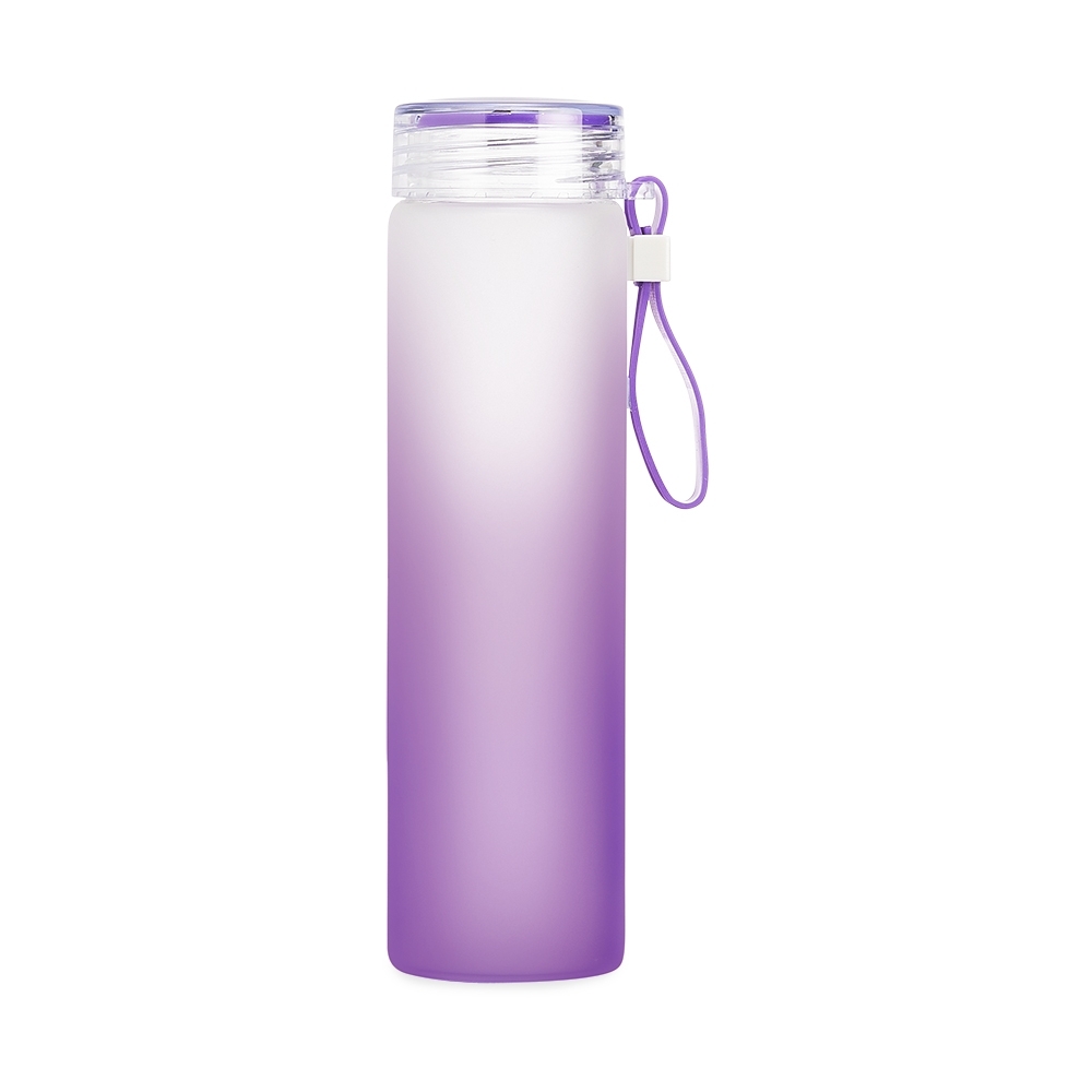 GARRAFA DE VIDRO 450ML SPX-08765B-ROX NA COR ROXO