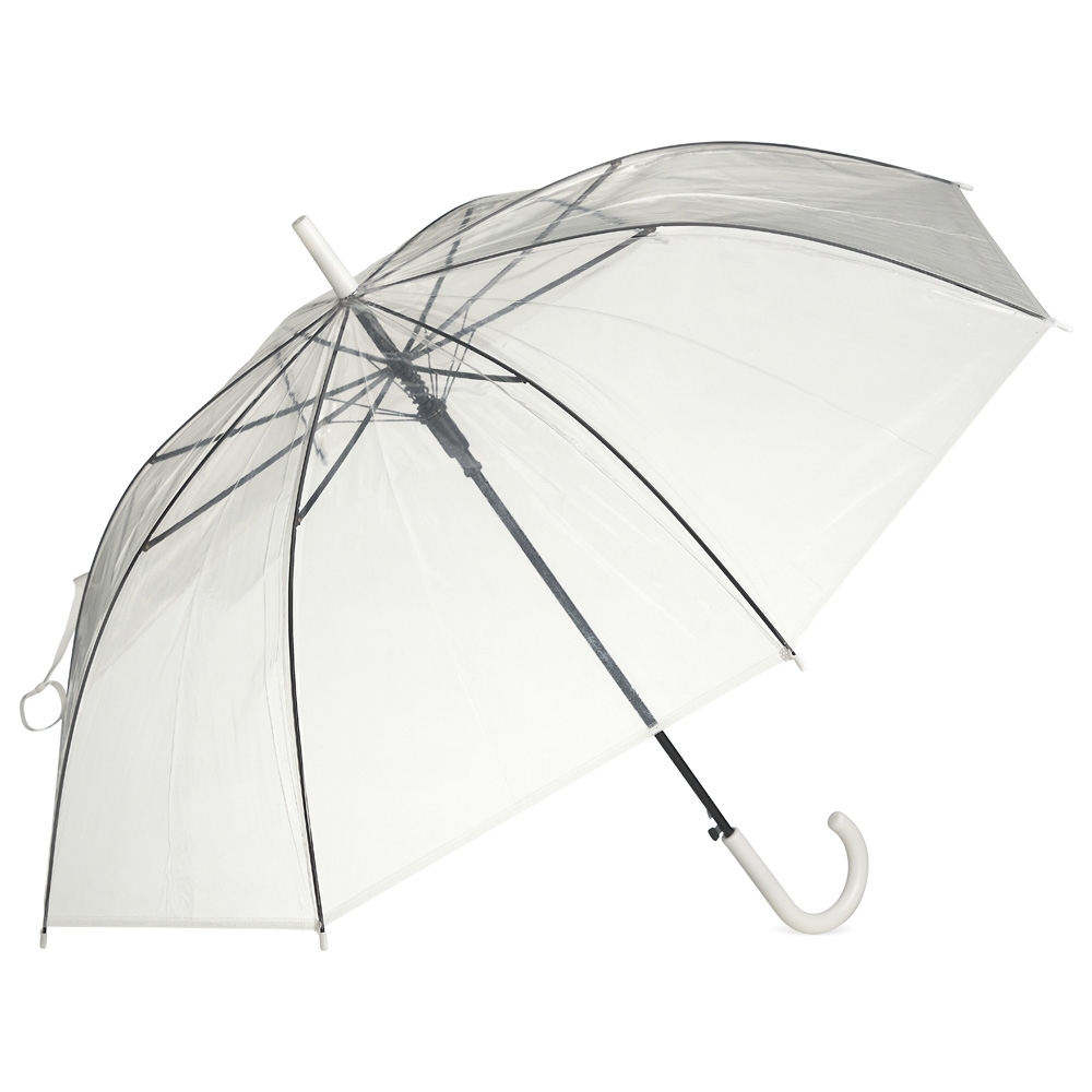 GUARDA-CHUVA TRANSPARENTE SPX-18680-BCO NA COR BRANCO