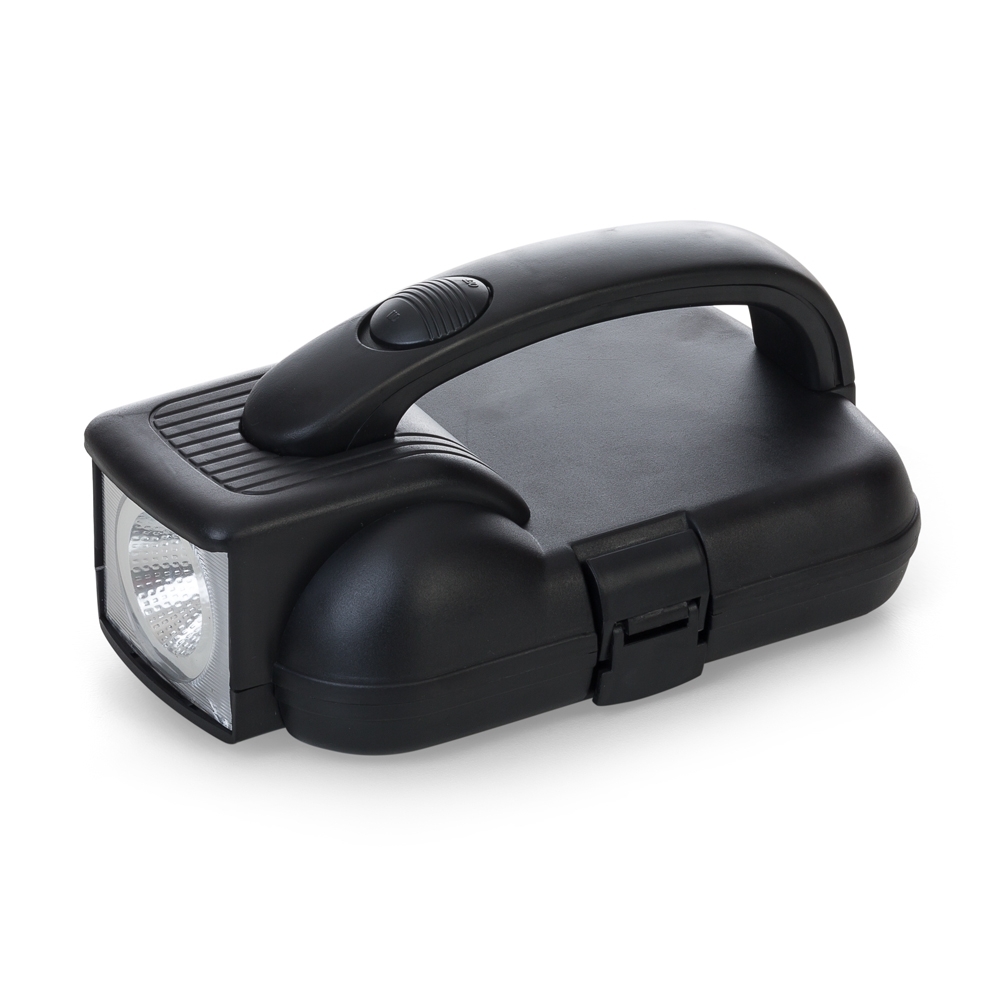 KIT FERRAMENTA ESTOJO C/ LANTERNA  SPX-07494-PRE NA COR PRETO